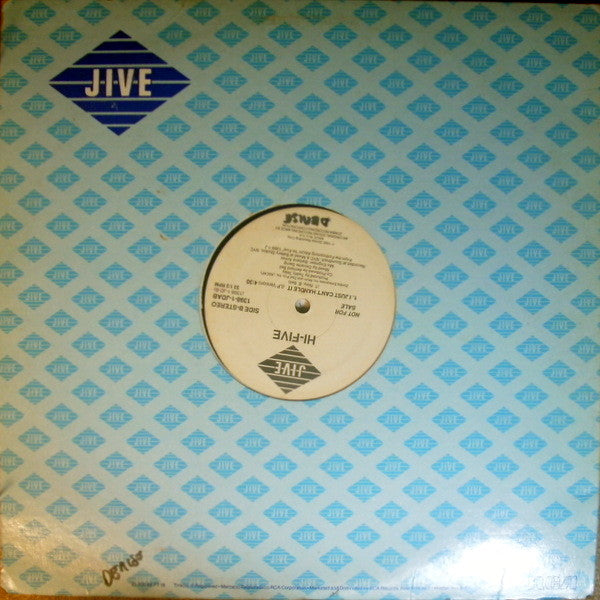 Hi-Five : I Just Can't Handle It (12", Promo)