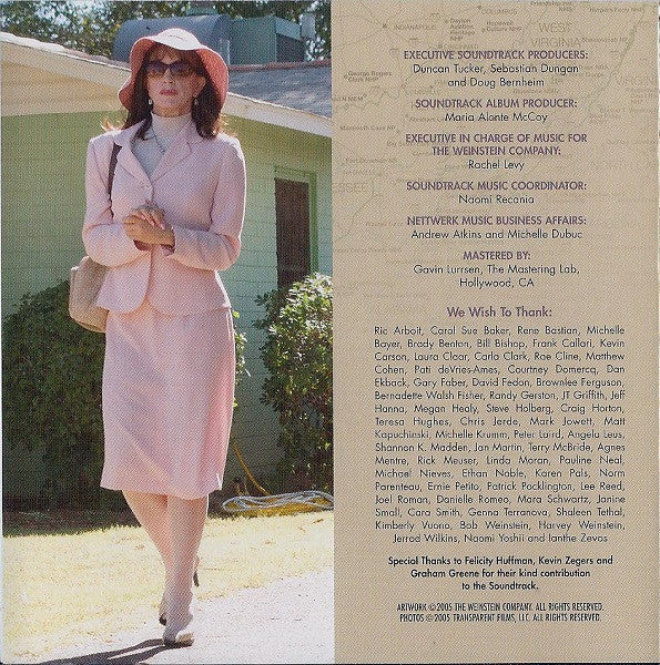 Various : TransAmerica: Original Motion Picture Soundtrack (CD, Comp)