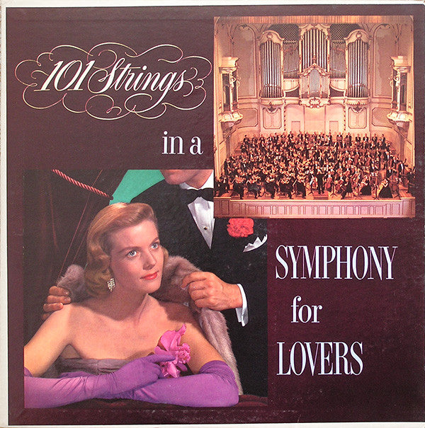 101 Strings : 101 Strings In A Symphony For Lovers (LP, Album)