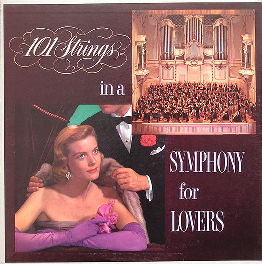101 Strings : 101 Strings In A Symphony For Lovers (LP, Album)