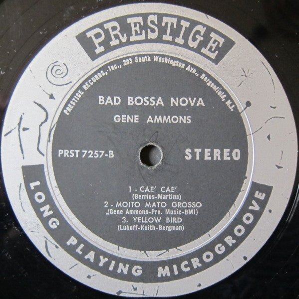 Gene Ammons : Bad! Bossa Nova (LP, Album)