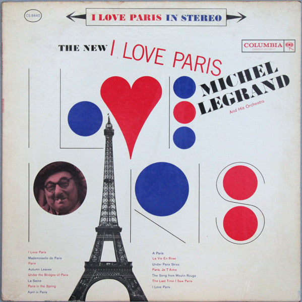 Michel Legrand Et Son Orchestre : The New I Love Paris (LP, Album)