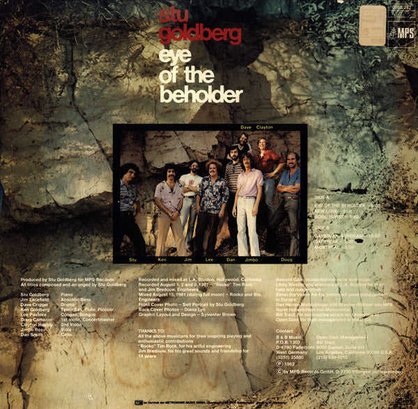 Stu Goldberg : Eye Of The Beholder (LP, Album)