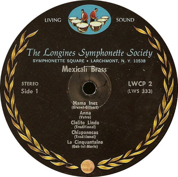 The Mexicali Brass : New Hits From South Of The Border (LP, Album, Promo)