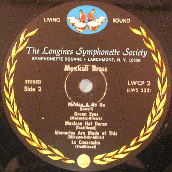 The Mexicali Brass : New Hits From South Of The Border (LP, Album, Promo)