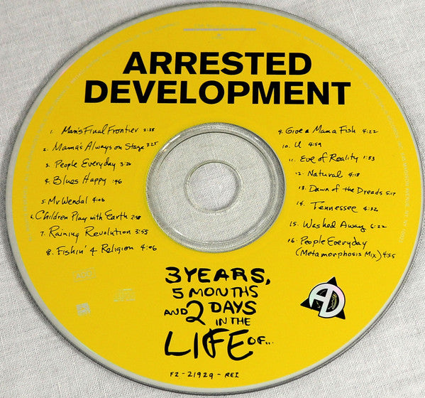 Arrested Development : 3 Years, 5 Months And 2 Days In The Life Of... (CD, Album, Dis)