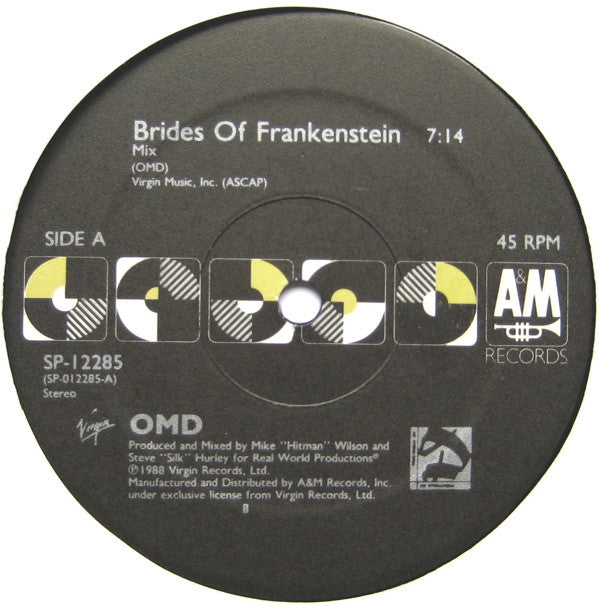 Orchestral Manoeuvres In The Dark : Brides Of Frankenstein (12", B P)