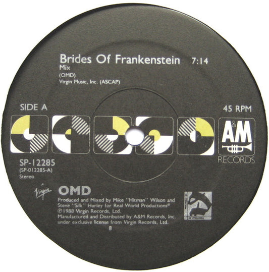 Orchestral Manoeuvres In The Dark : Brides Of Frankenstein (12", B P)