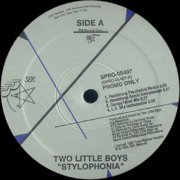 Two Little Boys : Stylophonia (12", Promo)