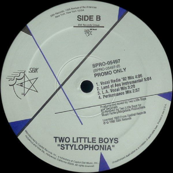 Two Little Boys : Stylophonia (12", Promo)