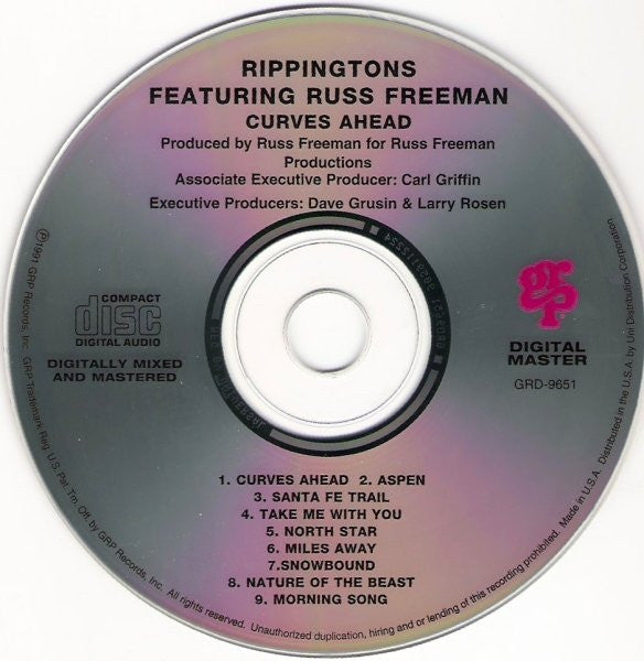 The Rippingtons Featuring Russ Freeman (2) : Curves Ahead (CD)