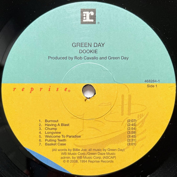 Green Day : Dookie (LP, Album, RE)