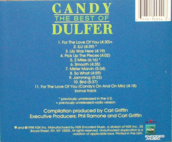 Candy Dulfer : The Best Of Candy Dulfer (CD, Comp, Dig)