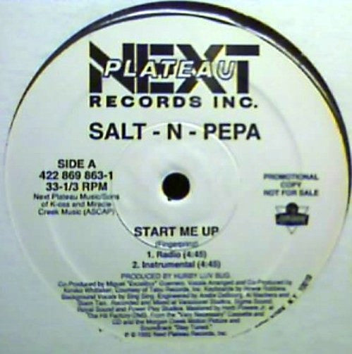 Salt 'N' Pepa : Start Me Up (12", Promo)