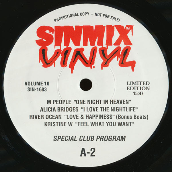 Various : Sinmix Volume 10 (2x12", Comp, Ltd, Promo)