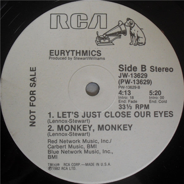 Eurythmics : Love Is A Stranger (12", Promo)