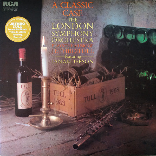 The London Symphony Orchestra Featuring Ian Anderson : A Classic Case (The London Symphony Orchestra Plays The Music Of Jethro Tull Featuring Ian Anderson) (LP, Album, Ind)