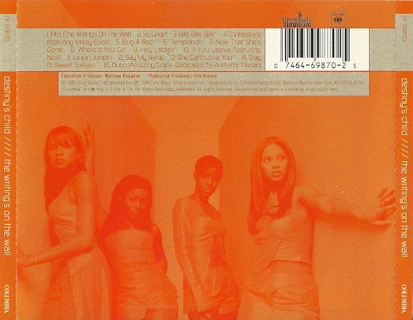 Destiny's Child : The Writing's On The Wall (CD, Album, Enh)