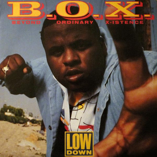 B.O.X. : Low Down / B A Real G (12", Single, Promo, 49)
