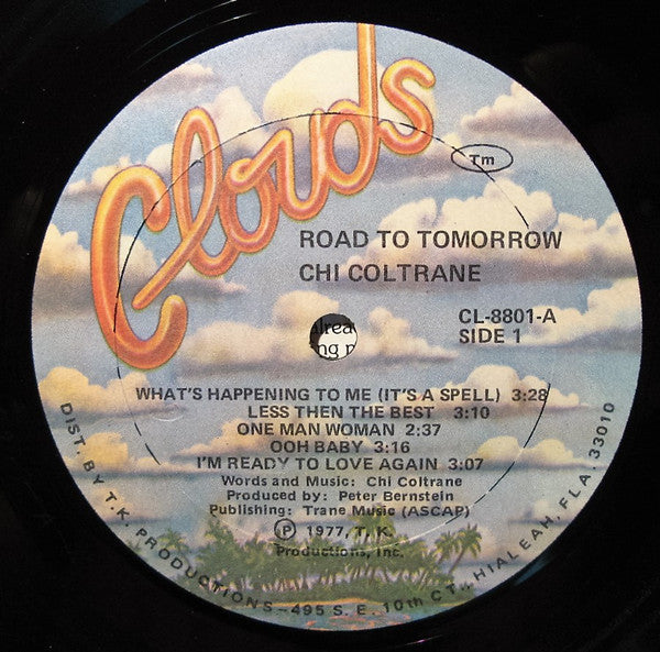 Chi Coltrane : Road To Tomorrow (LP, Album)