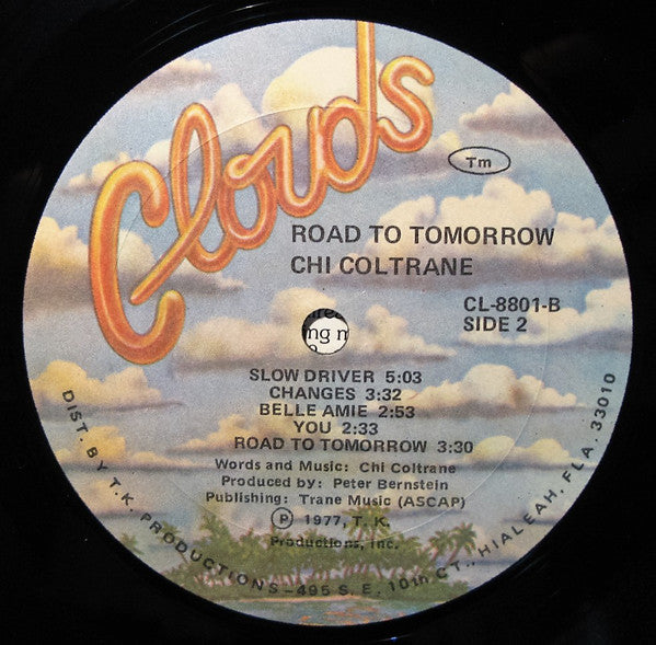 Chi Coltrane : Road To Tomorrow (LP, Album)