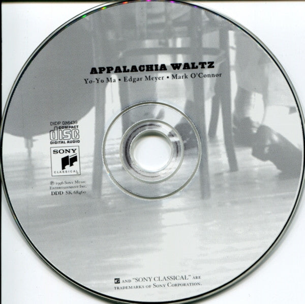 Yo-Yo Ma • Edgar Meyer • Mark O'Connor : Appalachia Waltz (CD, Album)