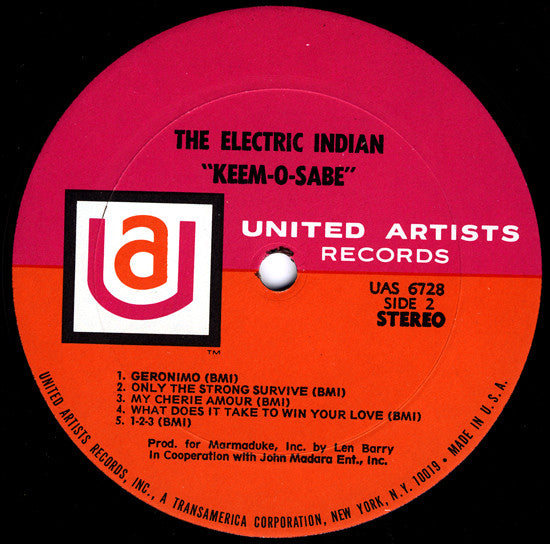 The Electric Indian : Keem-O-Sabe (LP, Album)