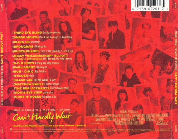 Various : Can't Hardly Wait (Music From The Motion Picture) (CD, Comp)