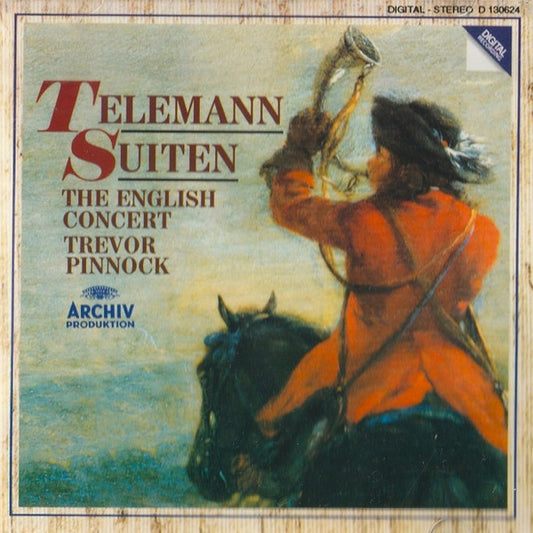 Telemann* – The English Concert, Trevor Pinnock : Suiten (CD, Album, Club, RE)