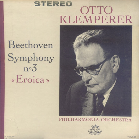 Ludwig Van Beethoven, Philharmonia Orchestra, Otto Klemperer : Symphony No. 3 "Eroica" (LP)