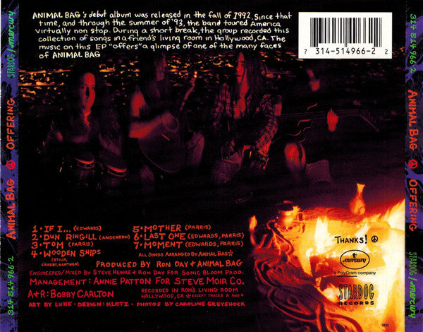 Animal Bag : Offering (CD, EP)