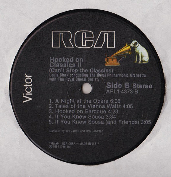 Louis Clark Conducting The Royal Philharmonic Orchestra With The The Royal Choral Society : (Can't Stop The Classics) Hooked On Classics II (LP, Album, Ind)