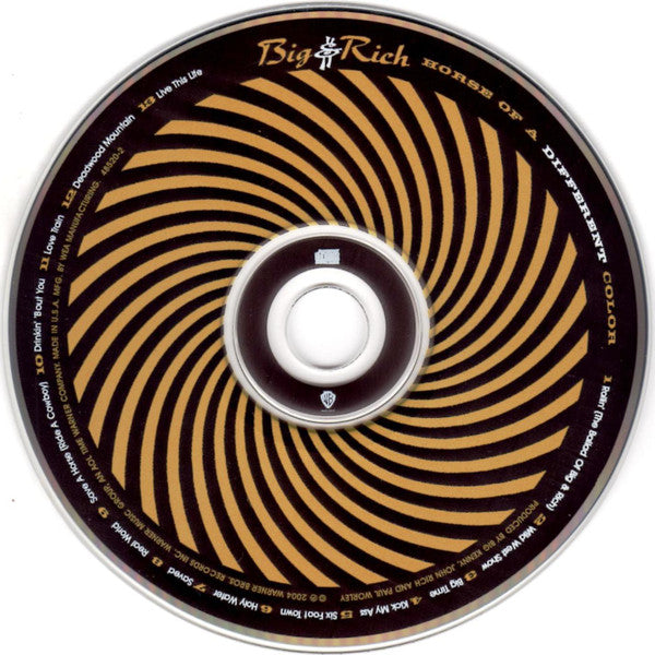 Big & Rich : Horse Of A Different Color (CD, Album)