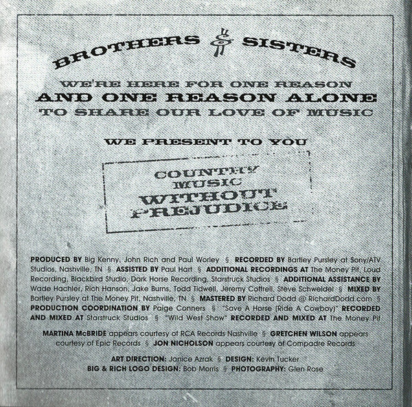 Big & Rich : Horse Of A Different Color (CD, Album)