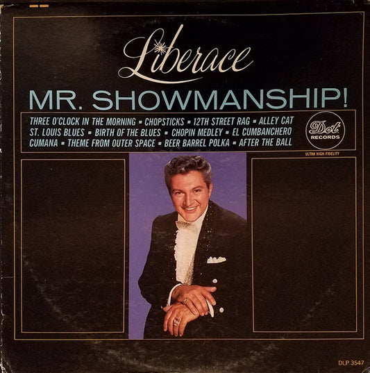 Liberace : Mr. Showmanship! (LP, Album, Mono)