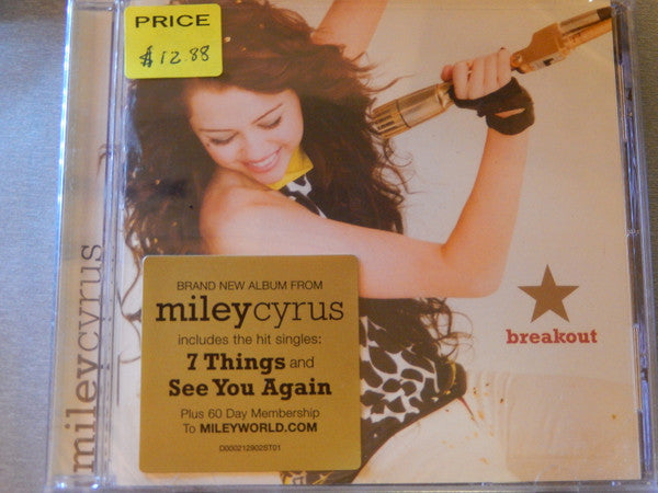 Miley Cyrus : Breakout (CD, Album, Enh)