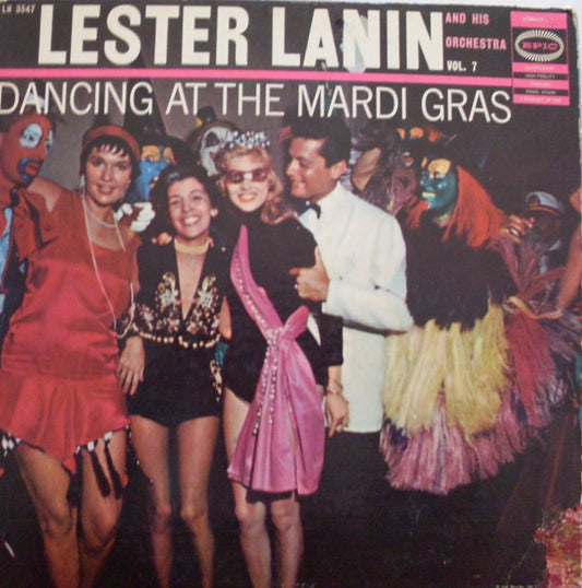 Lester Lanin And His Orchestra : Dancing At The Mardi Gras (LP, Album)
