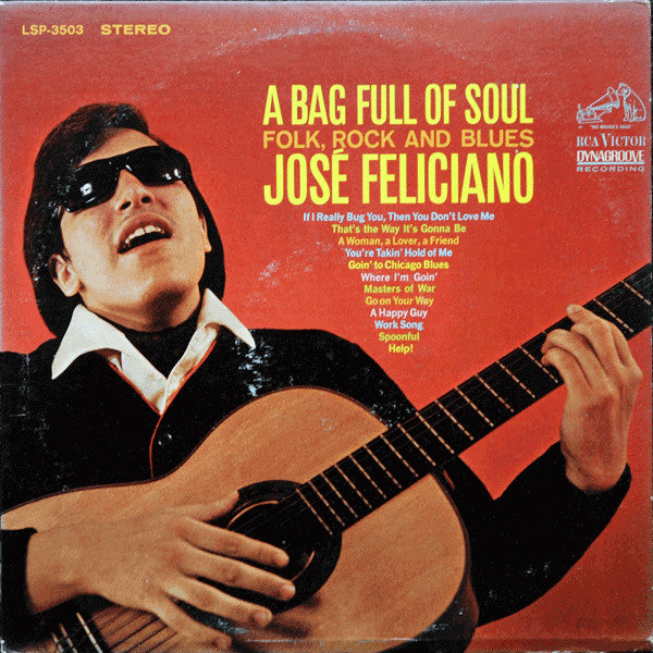 Jose Feliciano* : A Bag Full Of Soul (LP, Album, Hol)