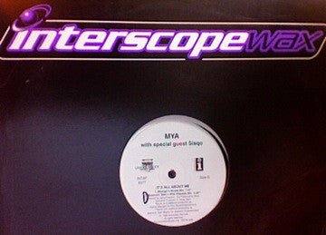 Mya With Special Guest Sisqo : It's All About Me (12", Promo)