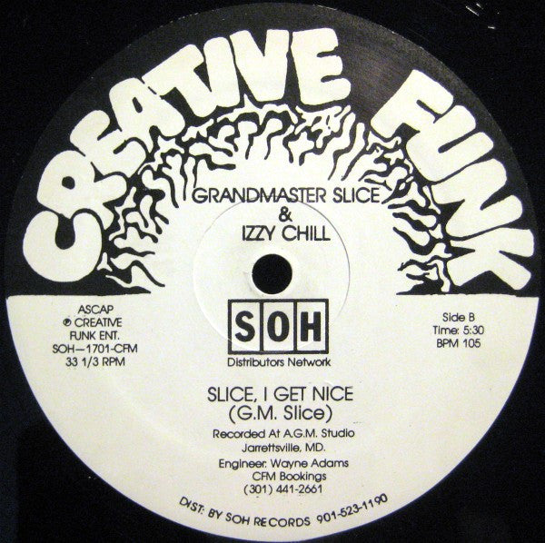 Grandmaster Slice & Izzy Chill : Shall We Dance (Electric Slide) (12")