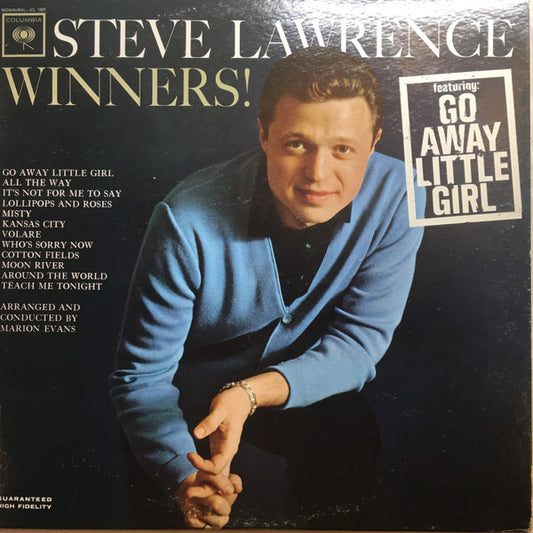 Steve Lawrence (2) : Winners! (LP, Mono)