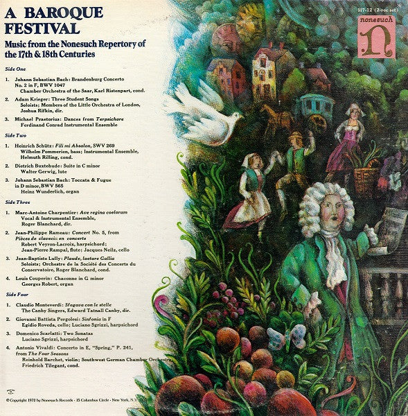 Various : A Baroque Festival (2xLP, Comp, RE)