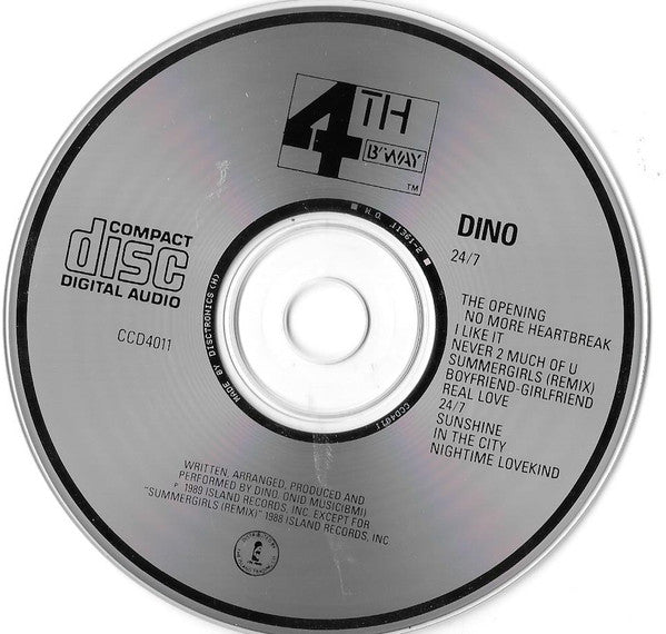 Dino (2) : 24/7 (CD, Album)