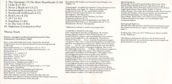 Dino (2) : 24/7 (CD, Album)