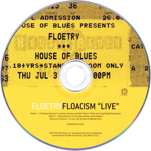 Floetry : Floacism "Live" (CD, Album + DVD-V)