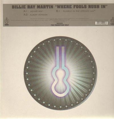Billie Ray Martin : Where Fools Rush In (12", Promo)