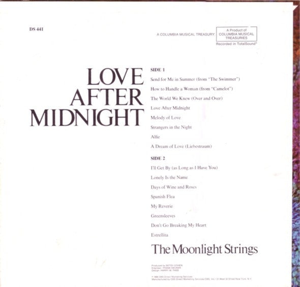 The Moonlight Strings : Love After Midnight (LP, Album)