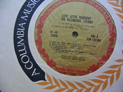 The Moonlight Strings : Love After Midnight (LP, Album)