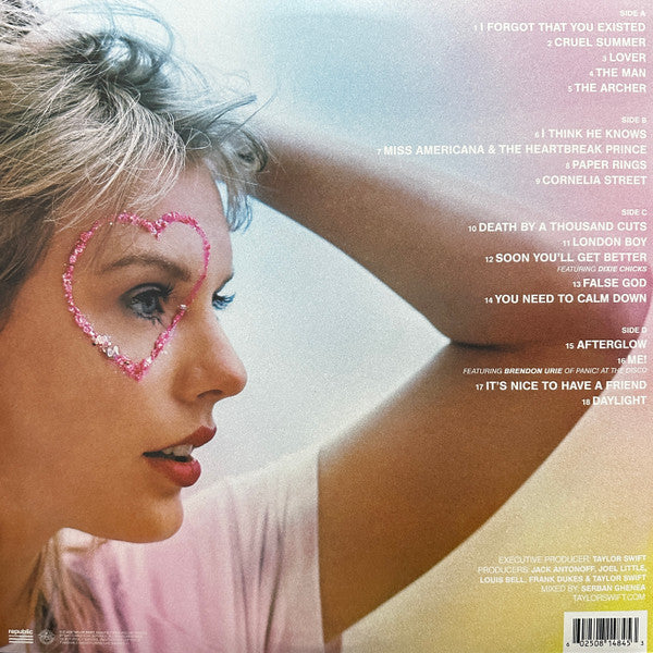 Taylor Swift : Lover (LP, Pin + LP, Blu + Album, RP)