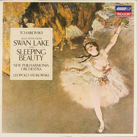 Pyotr Ilyich Tchaikovsky, New Philharmonia Orchestra, Leopold Stokowski : Selections From Swan Lake And Sleeping Beauty (LP, Comp)